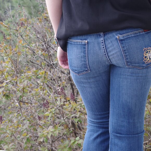 Bell-bottom 7 For All Mankind Size 28 - Picture 4 of 15